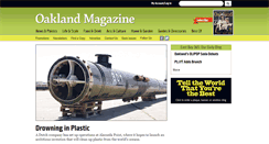 Desktop Screenshot of oaklandmagazine.com